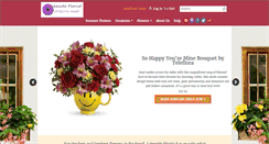 Desktop Screenshot of lakesideflorist.net